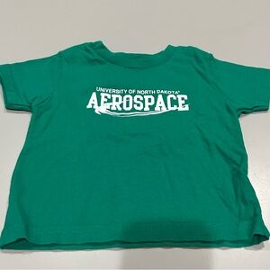 University of North Dakota Aerospace (Green & White)  Size 2.  Great condition!